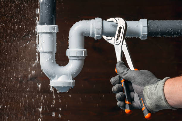 Professional Leak Detection technician working in Gulf, NC
